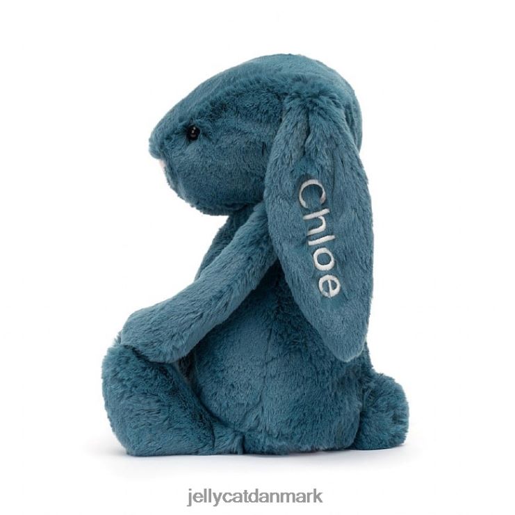 legetøj LHVJ00346 personlig bashful mineralblå kanin mellem kolbaltblå Jellycat