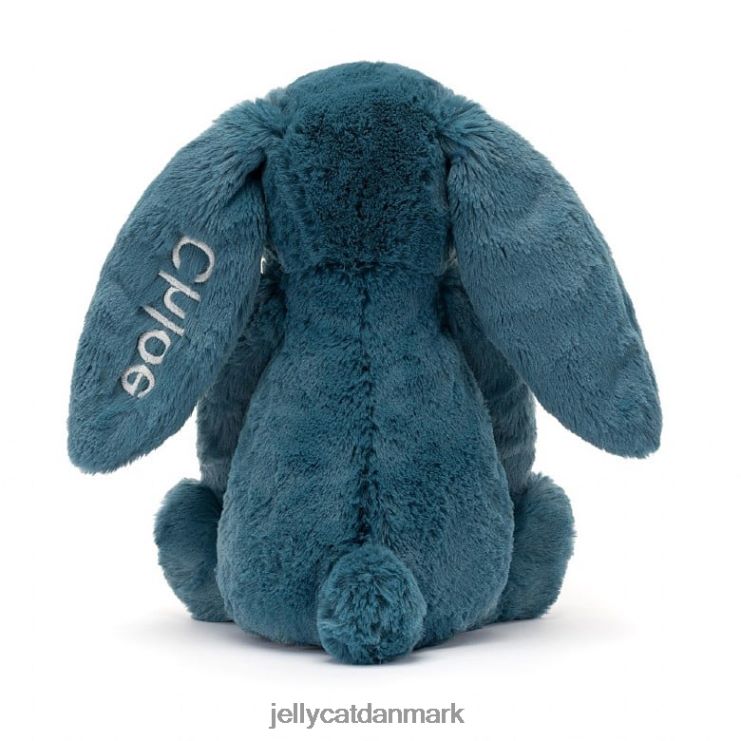 legetøj LHVJ00346 personlig bashful mineralblå kanin mellem kolbaltblå Jellycat