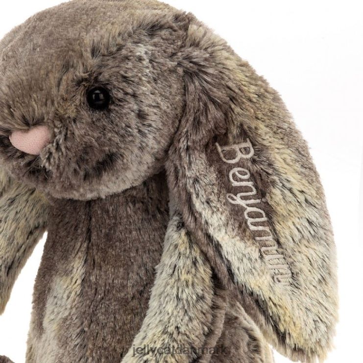 legetøj LHVJ00478 personlig bashful cottontail bunny mellemgrå Jellycat