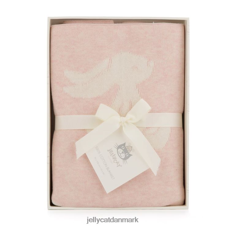 legetøj LHVJ00697 bashful bunny tæppe blå Jellycat