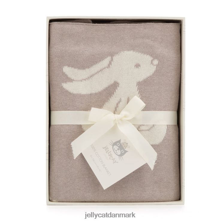 legetøj LHVJ00697 bashful bunny tæppe blå Jellycat
