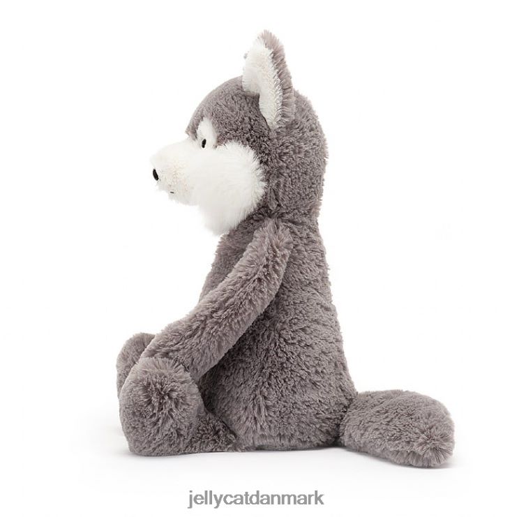 legetøj LHVJ00179 blufærdig ulv grå og hvid Jellycat