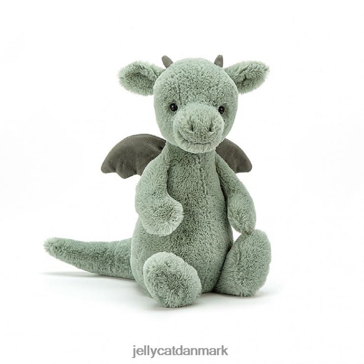 legetøj LHVJ00318 blufærdig dragegrøn Jellycat