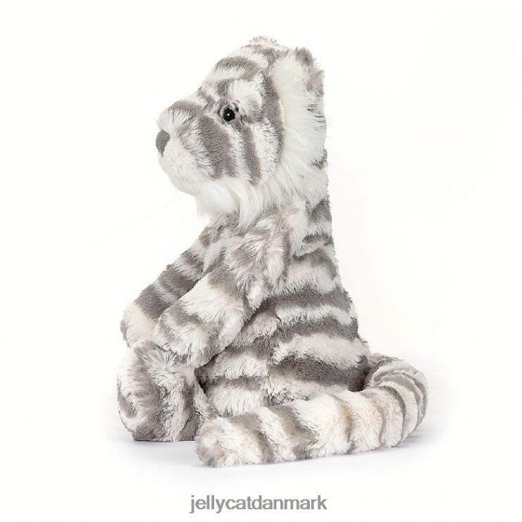 legetøj LHVJ00609 blufærdig sne tiger grå og hvid Jellycat