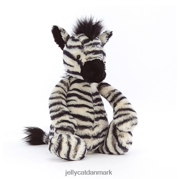 legetøj LHVJ00611 blufærdig zebra sort og hvid Jellycat