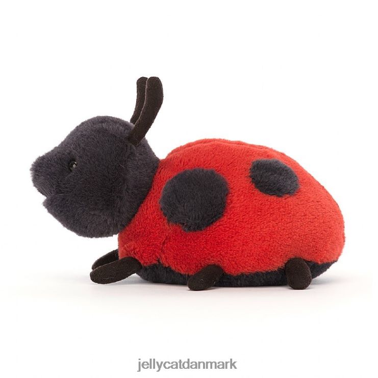 legetøj LHVJ00129 layla mariehøne rød Jellycat