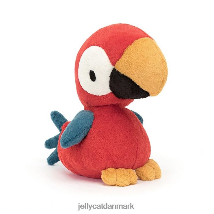 legetøj LHVJ00252 bodacious næb papegøje rød Jellycat