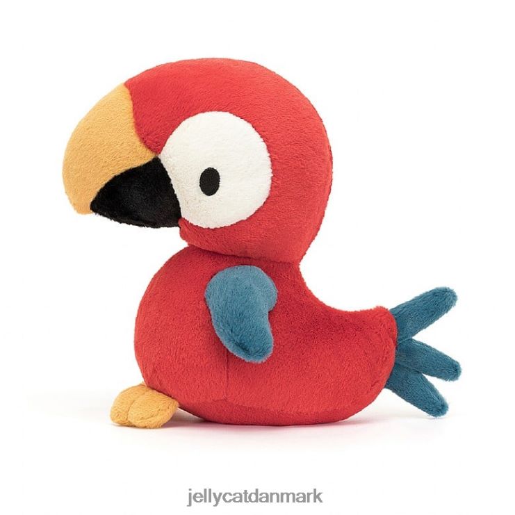 legetøj LHVJ00252 bodacious næb papegøje rød Jellycat