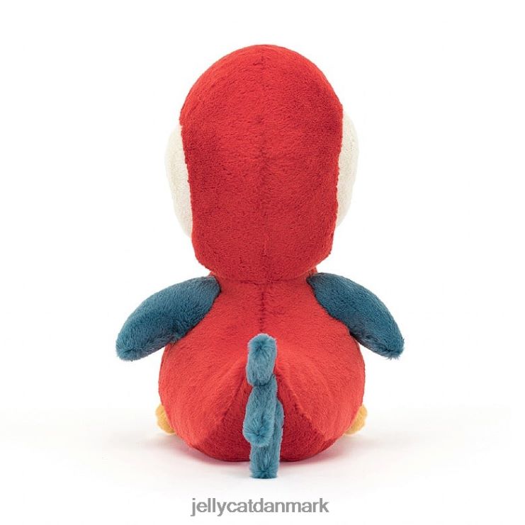 legetøj LHVJ00252 bodacious næb papegøje rød Jellycat