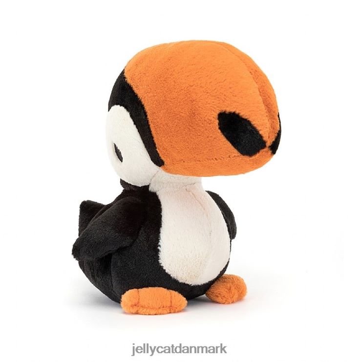 legetøj LHVJ00275 bodacious næb tukan sort og hvid Jellycat