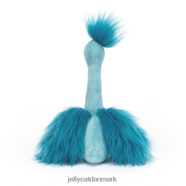 legetøj LHVJ00341 fou fou påfugleblå Jellycat