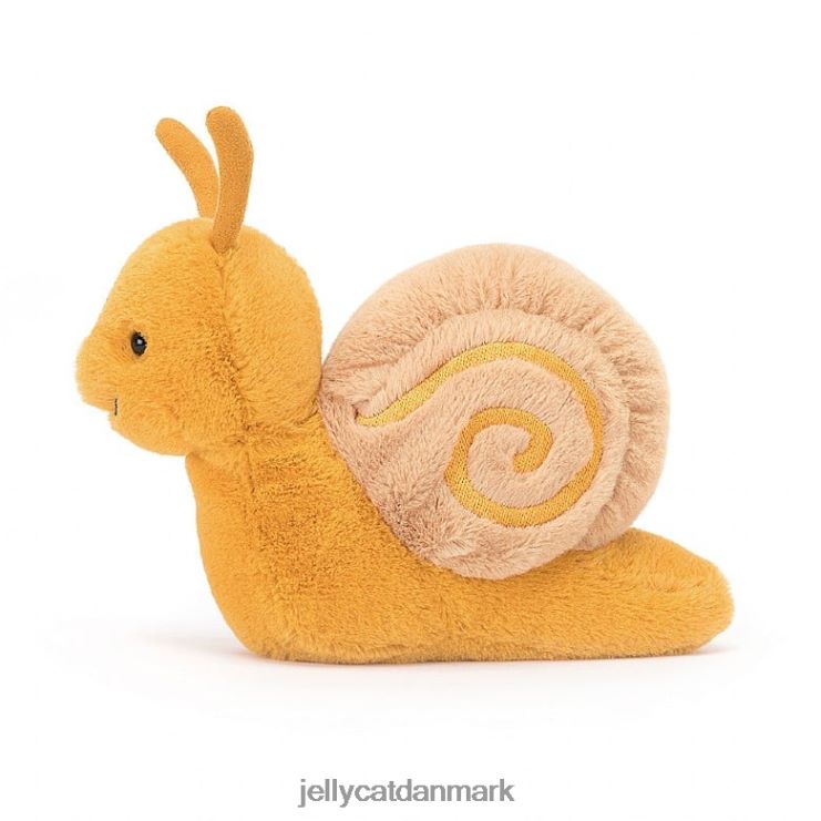 legetøj LHVJ00544 sandet snegl gul Jellycat