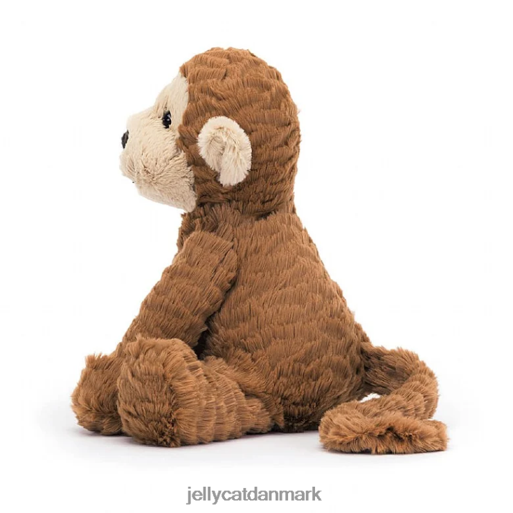 legetøj LHVJ00630 fuddlewuddle abe brun og hvid Jellycat
