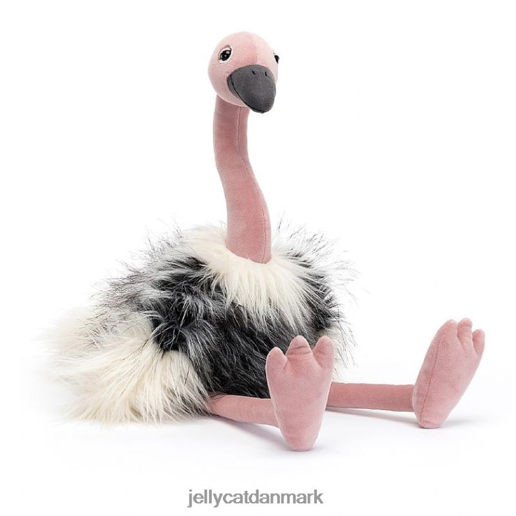 legetøj LHVJ00441 ramonda struds grå Jellycat