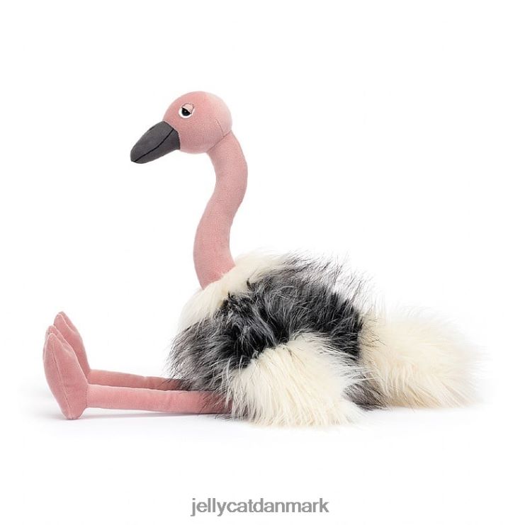 legetøj LHVJ00441 ramonda struds grå Jellycat