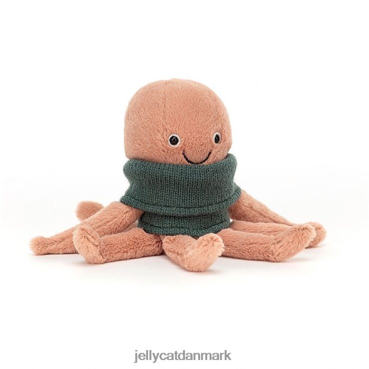 legetøj LHVJ00231 hyggelig besætning blæksprutte abrikos Jellycat