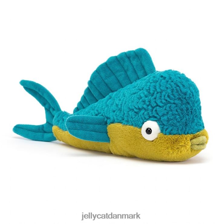 legetøj LHVJ00386 delano dorado fisk flerfarvet Jellycat