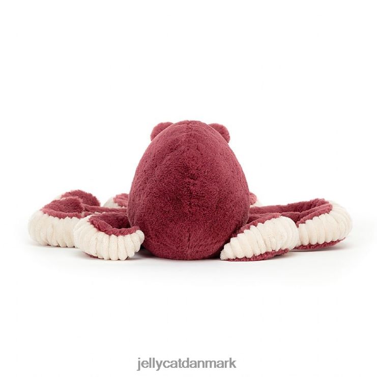 legetøj LHVJ00391 obbie blæksprutte rød Jellycat