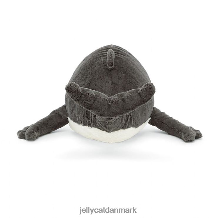 legetøj LHVJ00457 pukkelhvalen grå og hvid Jellycat