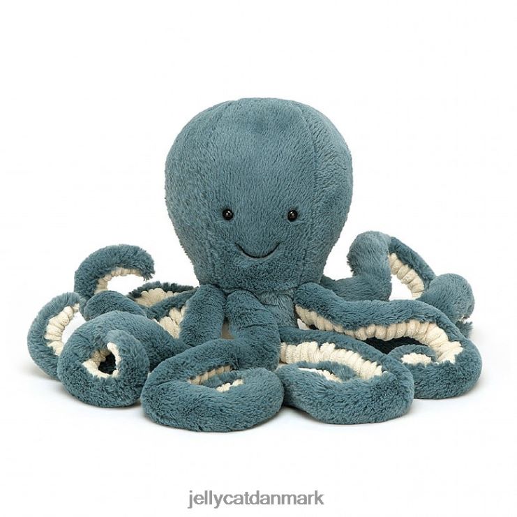 legetøj LHVJ00582 storm blæksprutte blå Jellycat