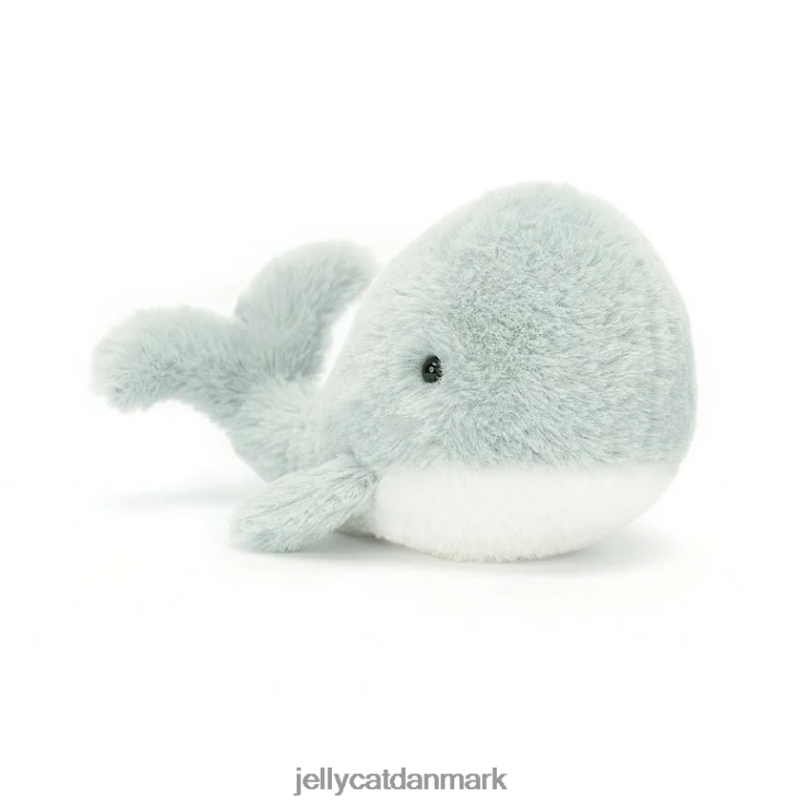legetøj LHVJ00665 bølgelig hval grå Jellycat