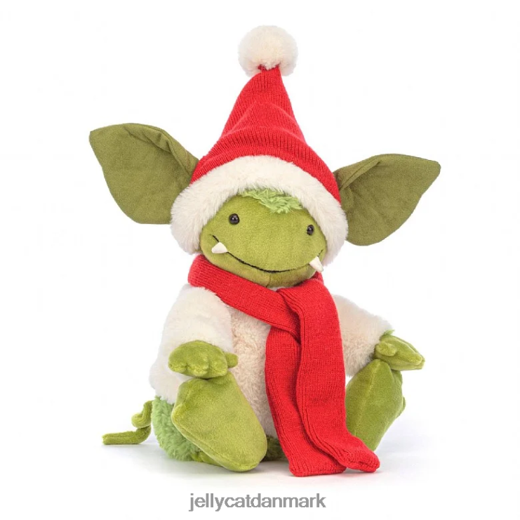 legetøj LHVJ00120 jule grizzo grøn Jellycat