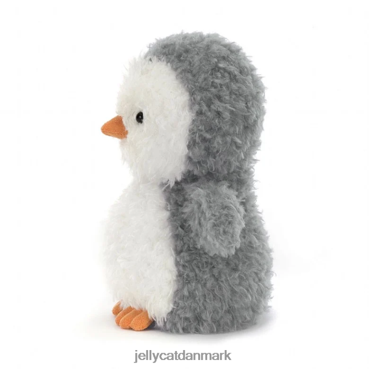 legetøj LHVJ0020 lille pingvin grå og hvid Jellycat