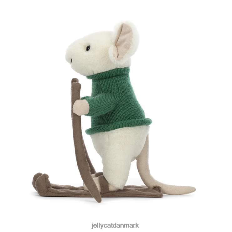 legetøj LHVJ00233 lystig mus på skigrønt Jellycat