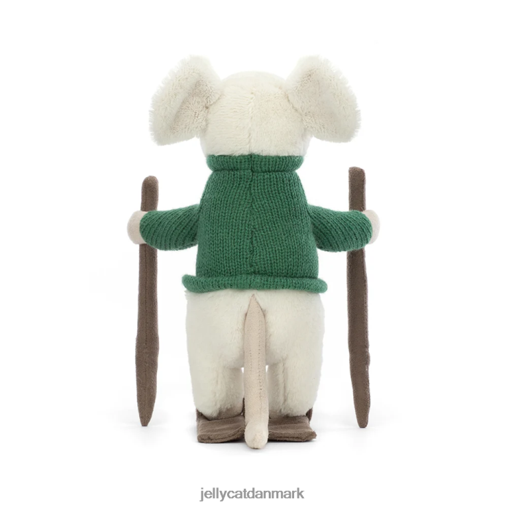 legetøj LHVJ00233 lystig mus på skigrønt Jellycat