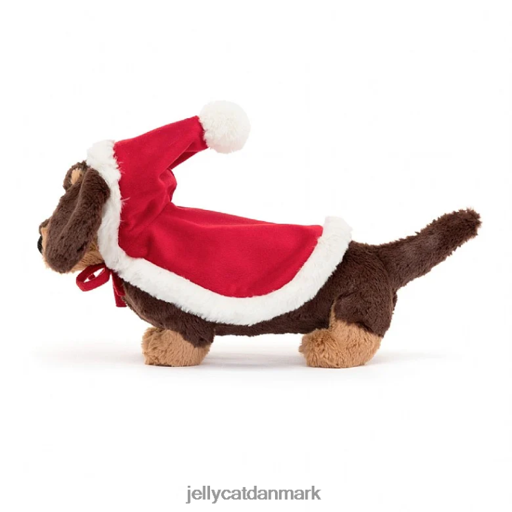 legetøj LHVJ0029 vintervarmer otto pølse hund brun Jellycat