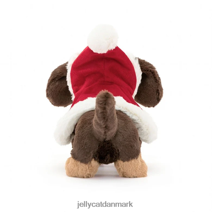 legetøj LHVJ0029 vintervarmer otto pølse hund brun Jellycat