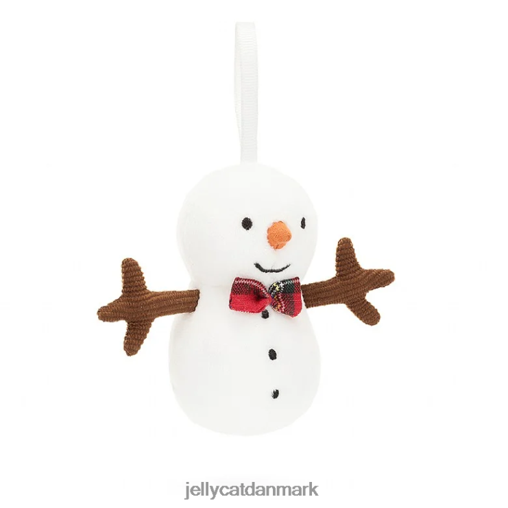 legetøj LHVJ0030 festlig dårskab snemand hvid Jellycat