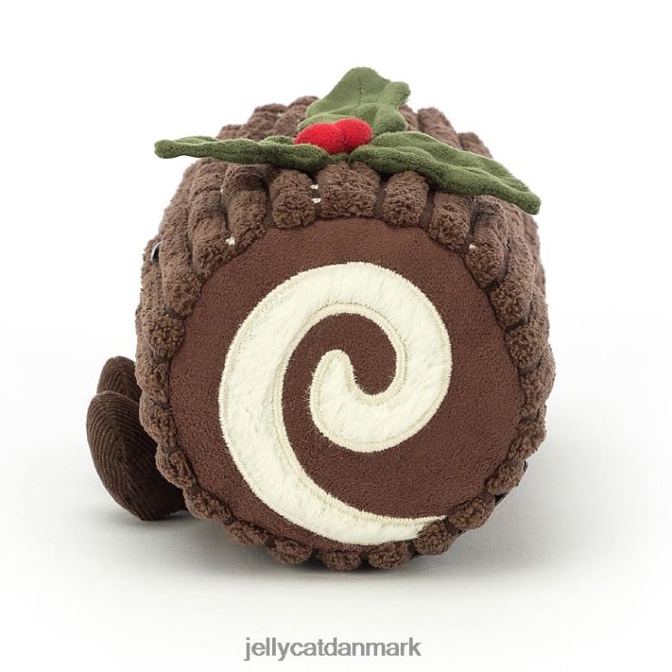 legetøj LHVJ0038 underholdende yule log brun Jellycat