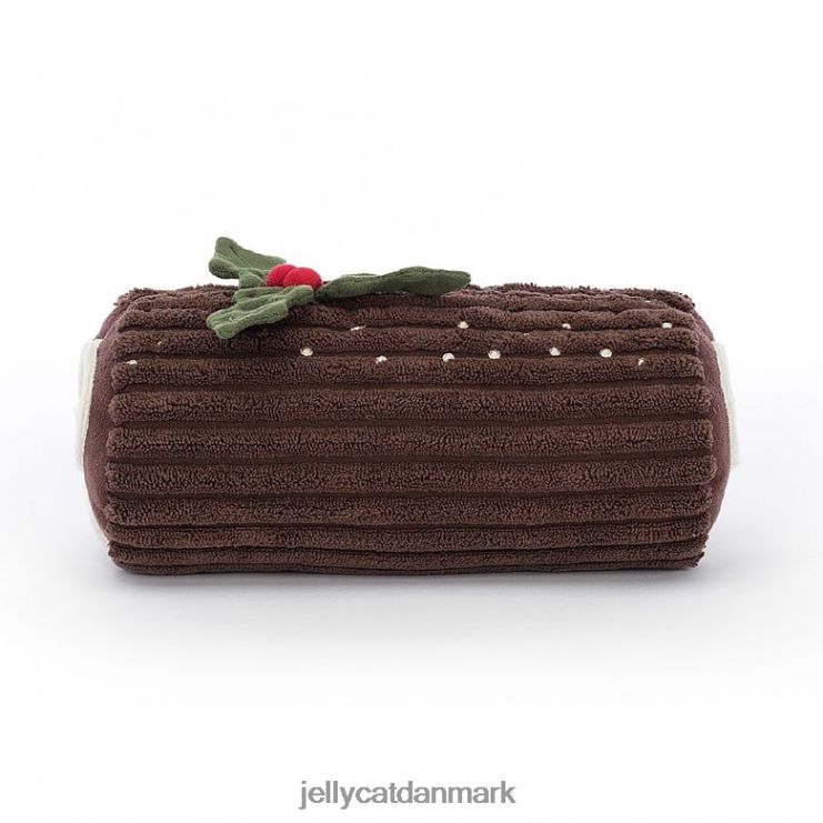 legetøj LHVJ0038 underholdende yule log brun Jellycat