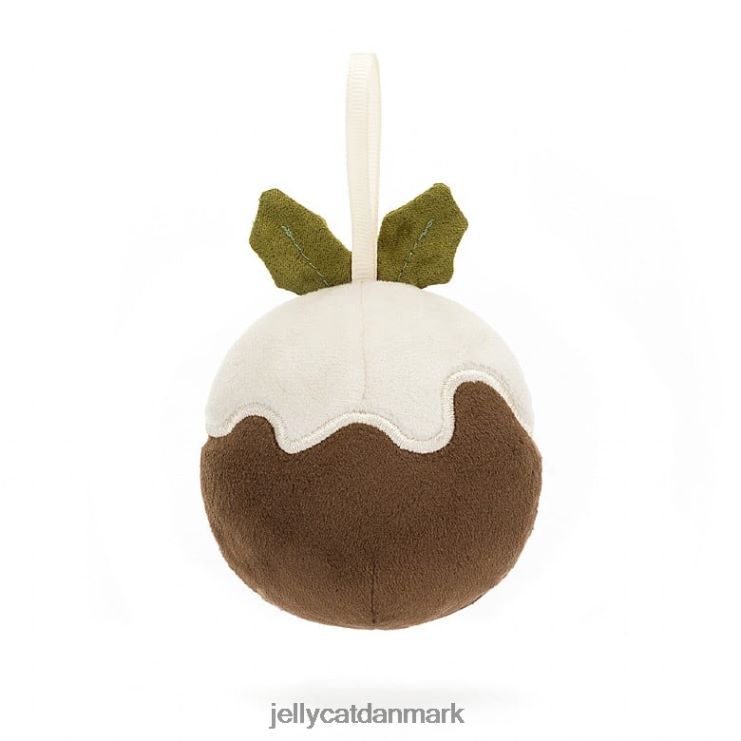 legetøj LHVJ0039 festlig dårskab julebudding brun Jellycat
