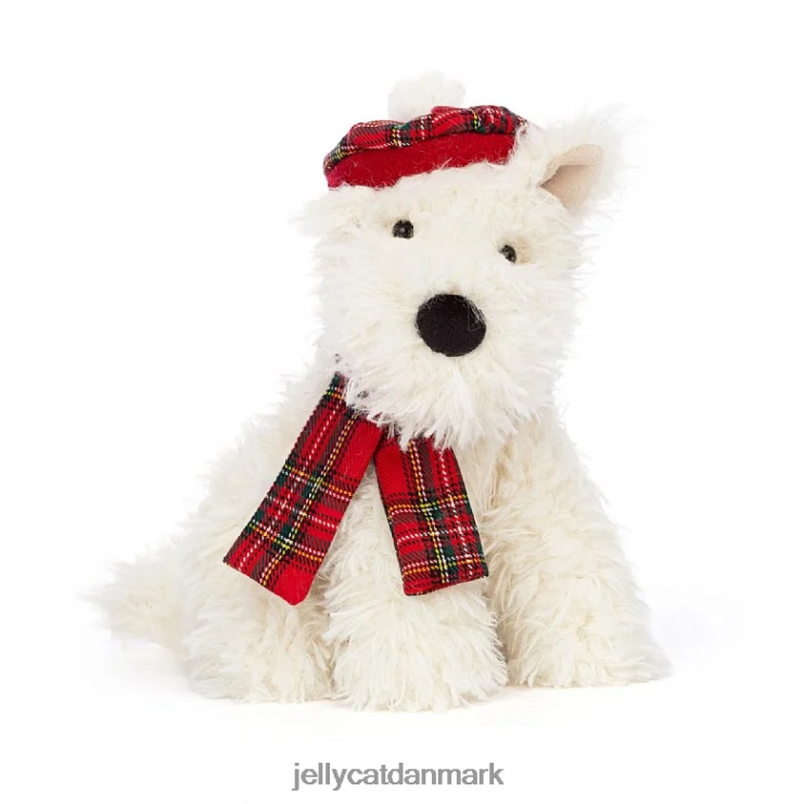 legetøj LHVJ0052 vintervarmer munro scottie hundecreme Jellycat