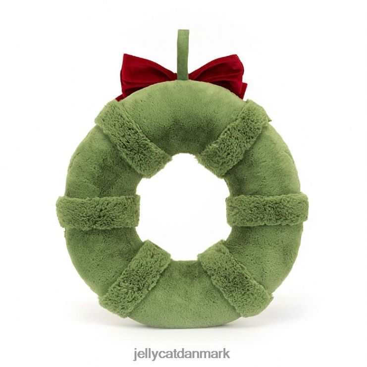 legetøj LHVJ00552 underholdende dekoreret julekrans flerfarvet Jellycat
