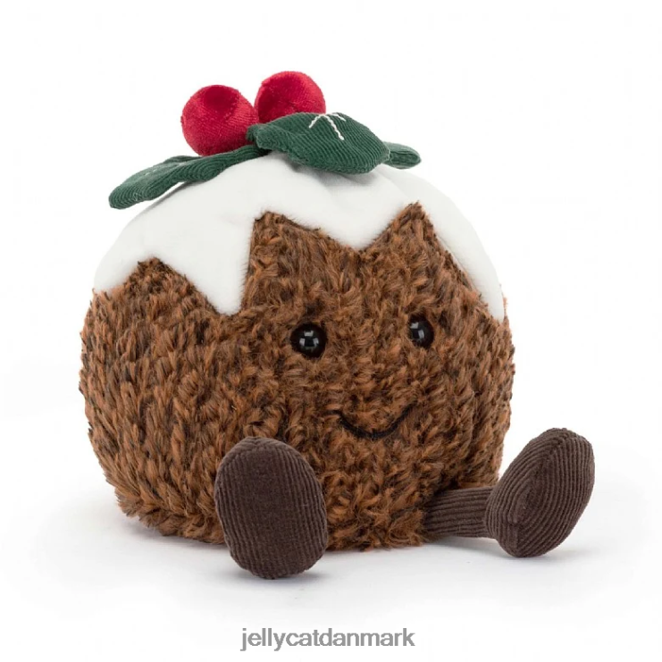 legetøj LHVJ0074 underholdende julebudding brun Jellycat