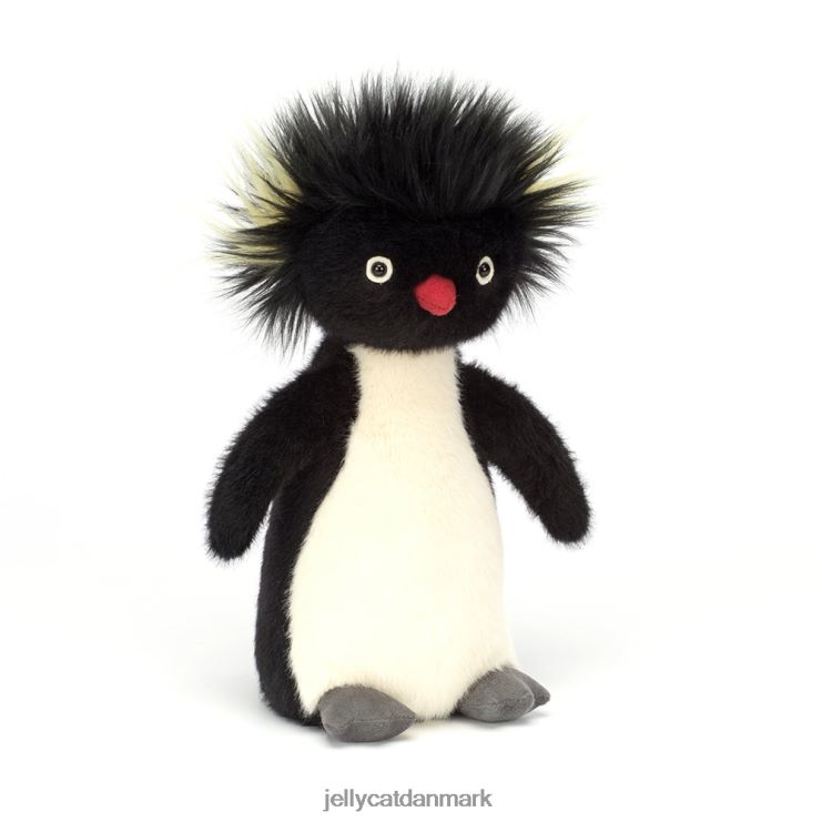 legetøj LHVJ007 ronnie rockhopper pingvin sort & creme Jellycat
