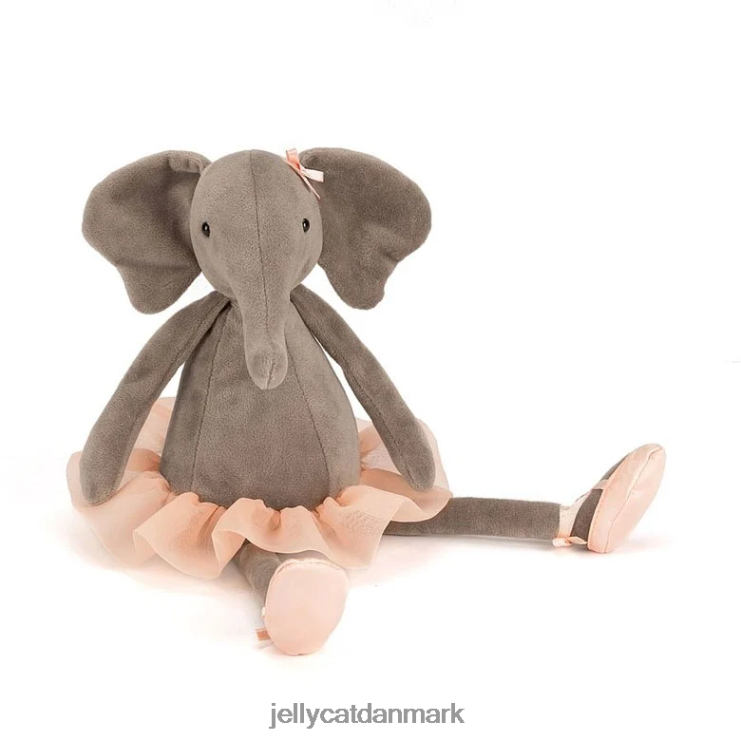 legetøj LHVJ00340 dansende darcey elefantgrå Jellycat