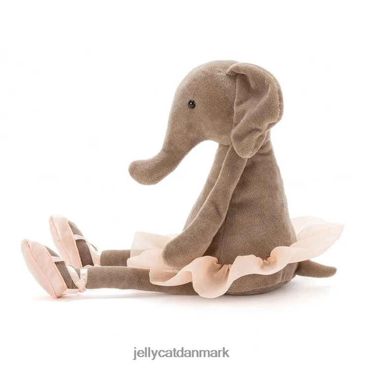legetøj LHVJ00340 dansende darcey elefantgrå Jellycat