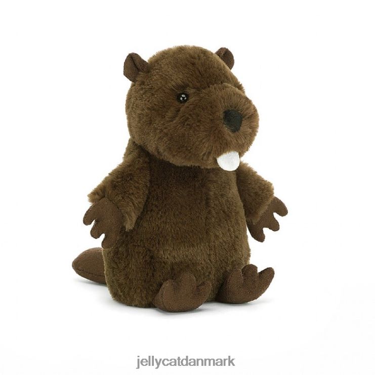 legetøj LHVJ00166 nippit bæver chokolade Jellycat