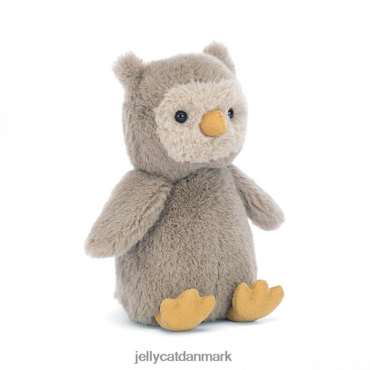 legetøj LHVJ00234 nippit ugle grå Jellycat