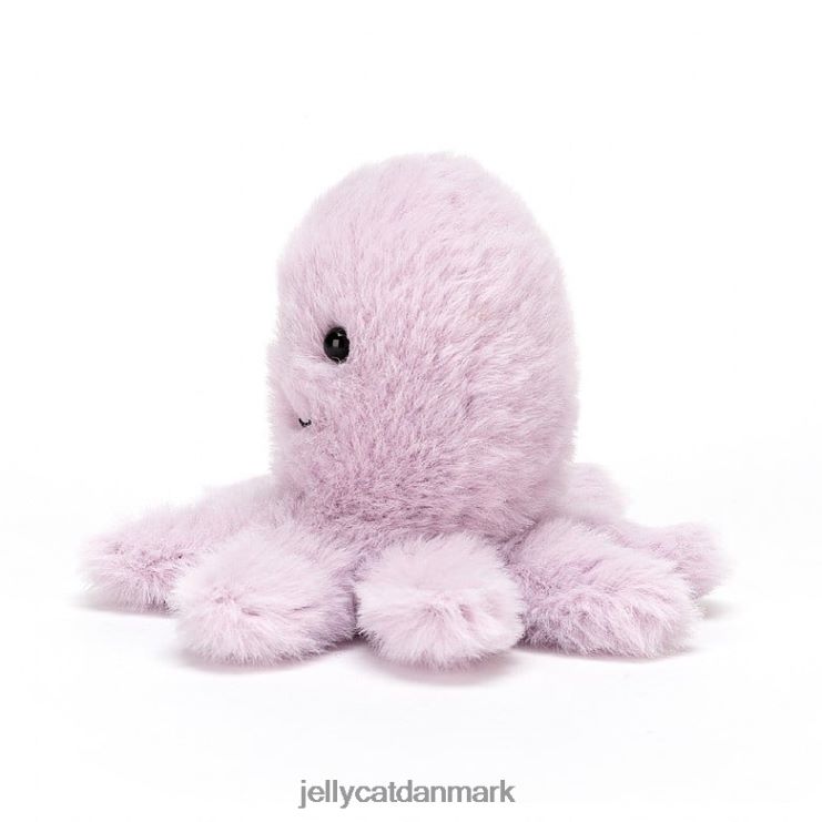legetøj LHVJ00623 fluffy blæksprutte lilla Jellycat