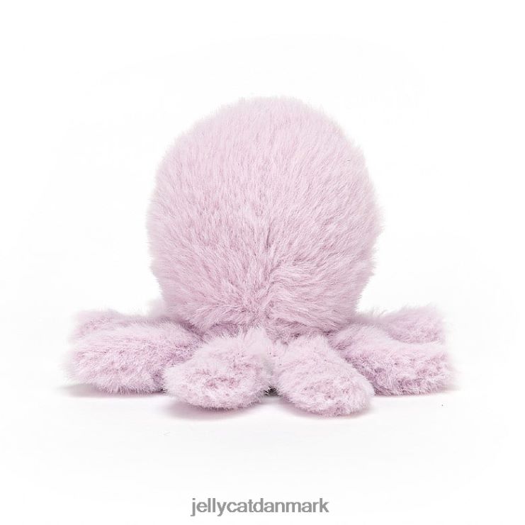 legetøj LHVJ00623 fluffy blæksprutte lilla Jellycat