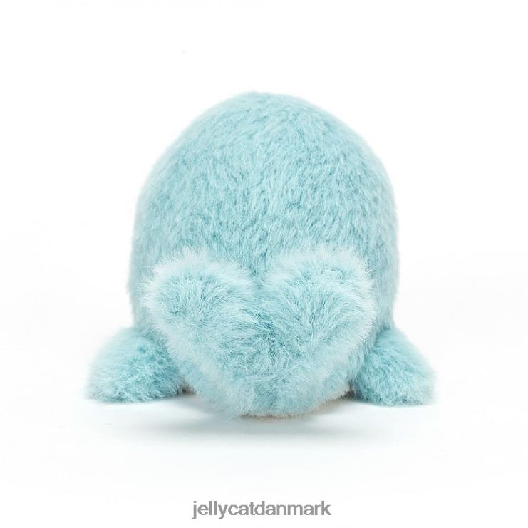legetøj LHVJ00625 fluffy hval blå Jellycat