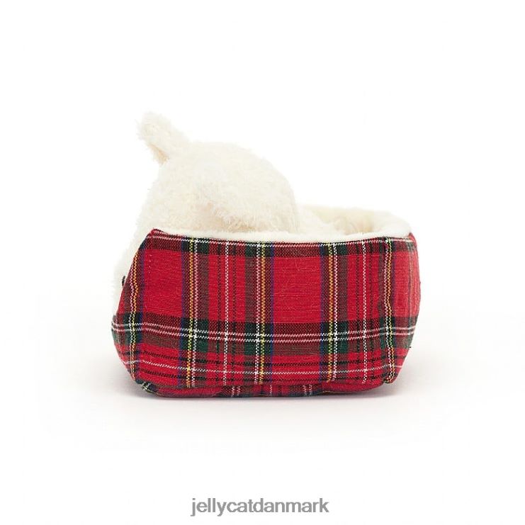 legetøj LHVJ00289 napping nipper westie sort og hvid Jellycat