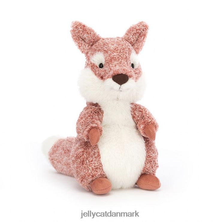 legetøj LHVJ00408 ambrosie fox brun og hvid Jellycat