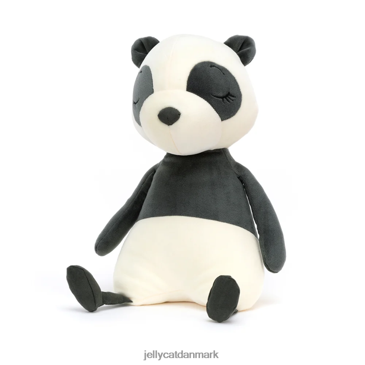 legetøj LHVJ00651 sleepee panda sort og hvid Jellycat