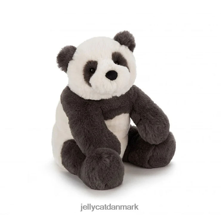 legetøj LHVJ00401 harry panda cub sort og hvid Jellycat